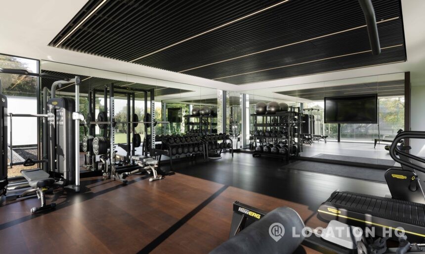 gym film location house