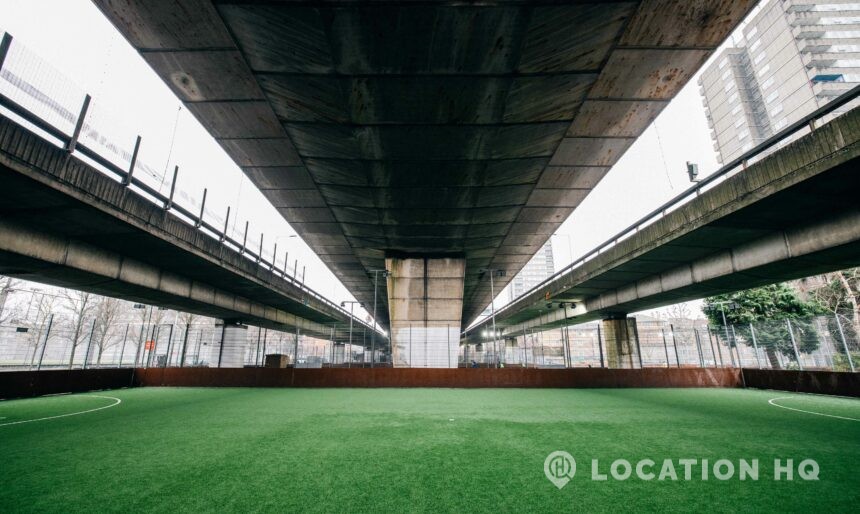 The Brutalist Urban Sports Cages