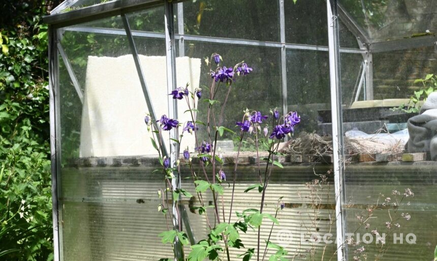 Walled garden and greenhouse on private heritage estate