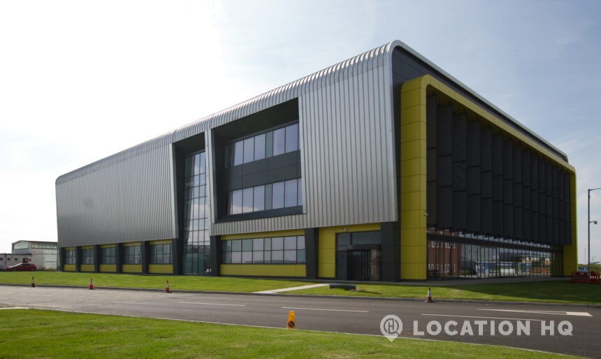 Industrial office exterior