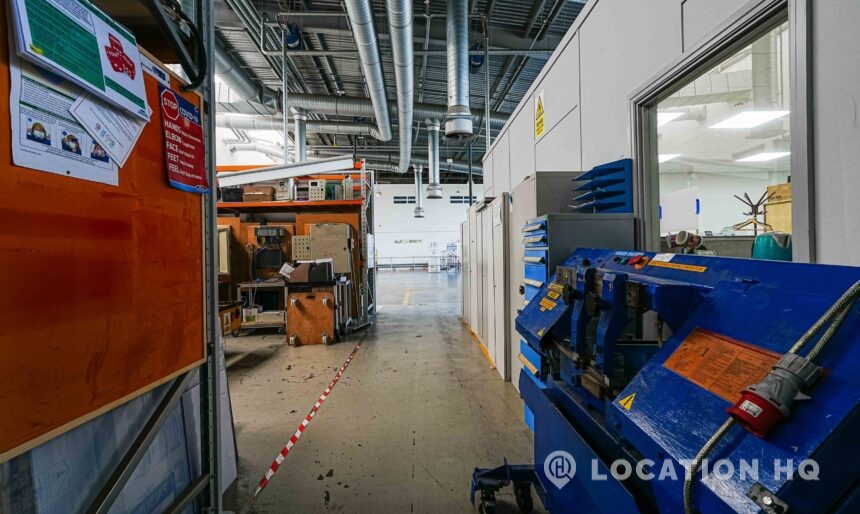 industrial facility warehouse for filming