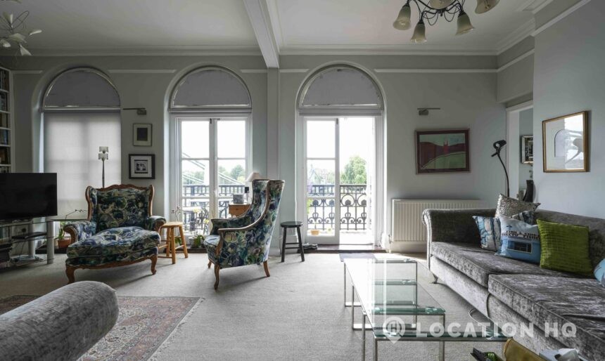 Thames riverside apartment London