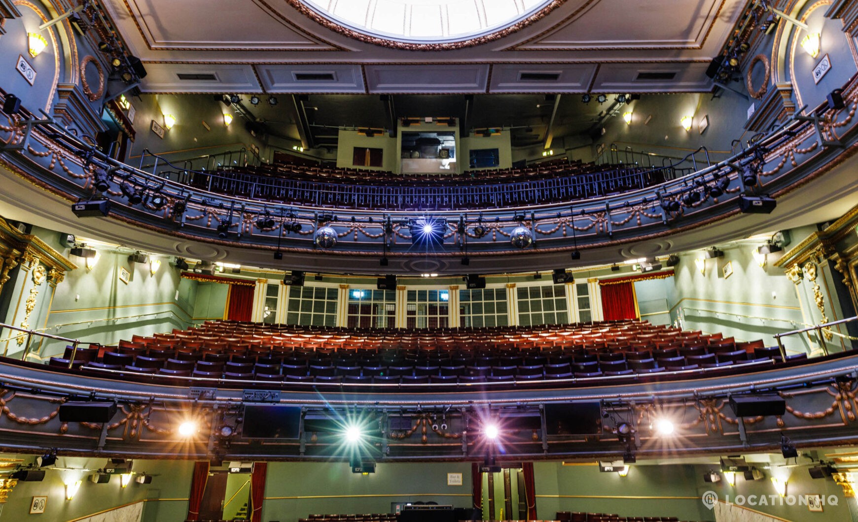 Victorian Theatre for filming in London