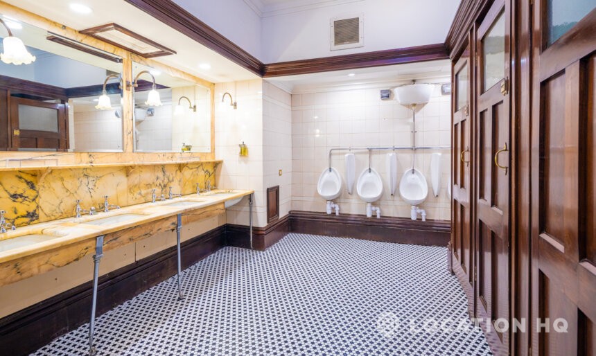 Victorian grand toilet filming