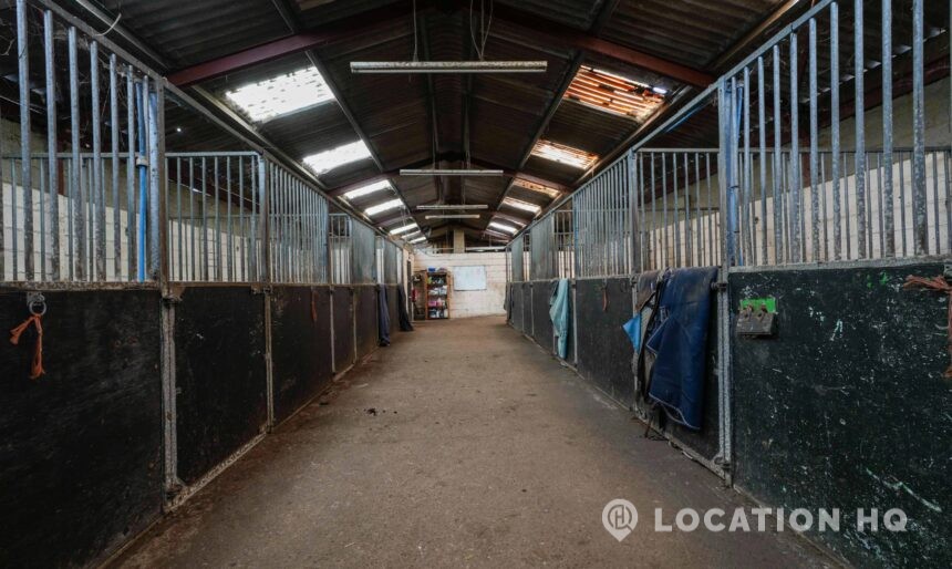modern farm stables film location