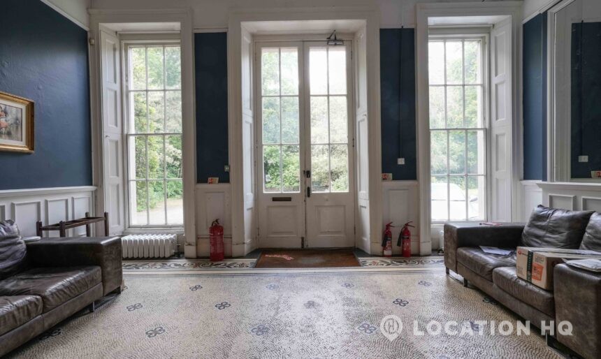 large Georgian windows