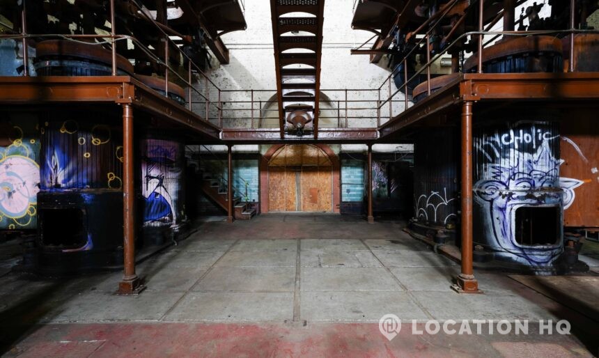 Industrial heritage filming London