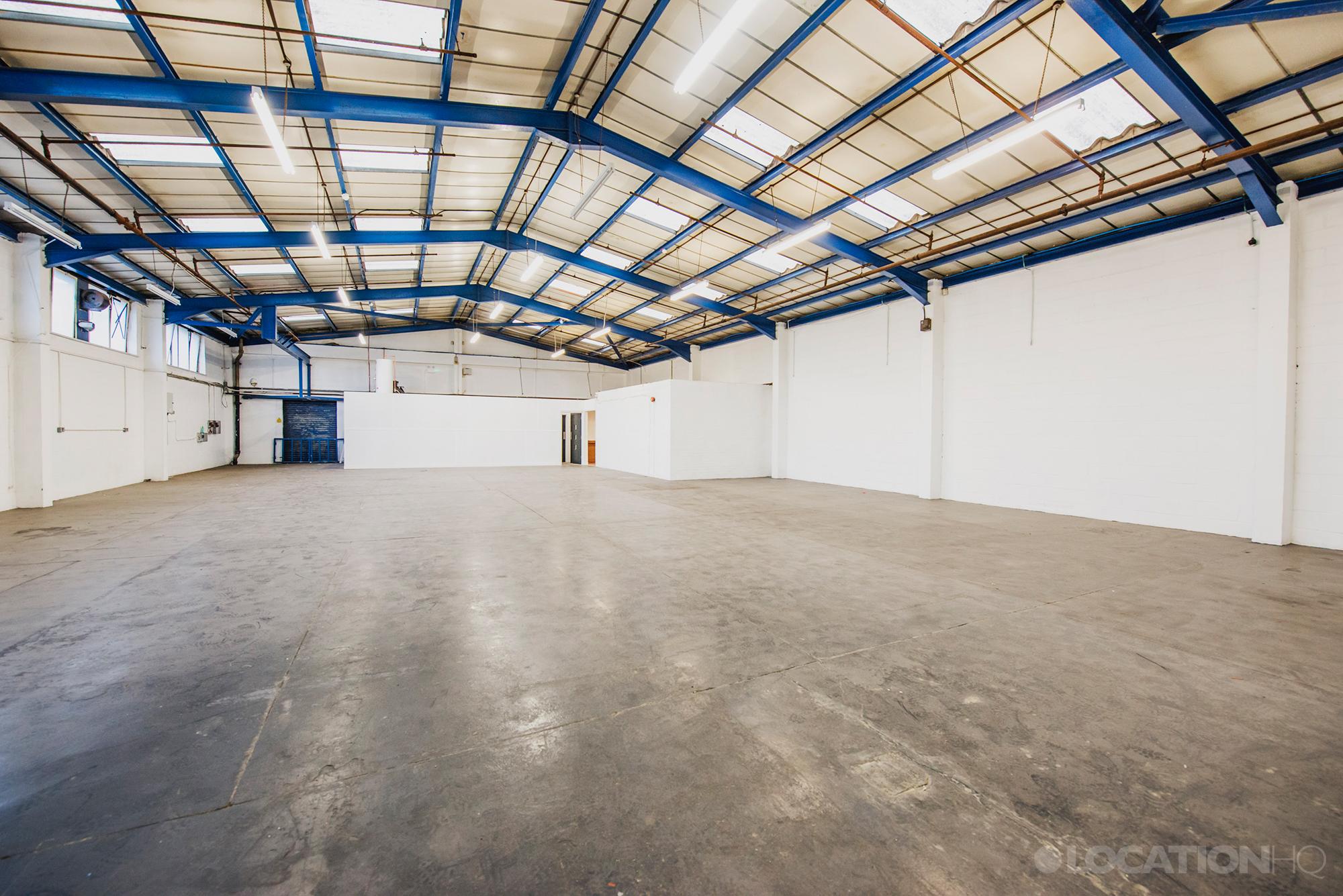 warehouse east London filming