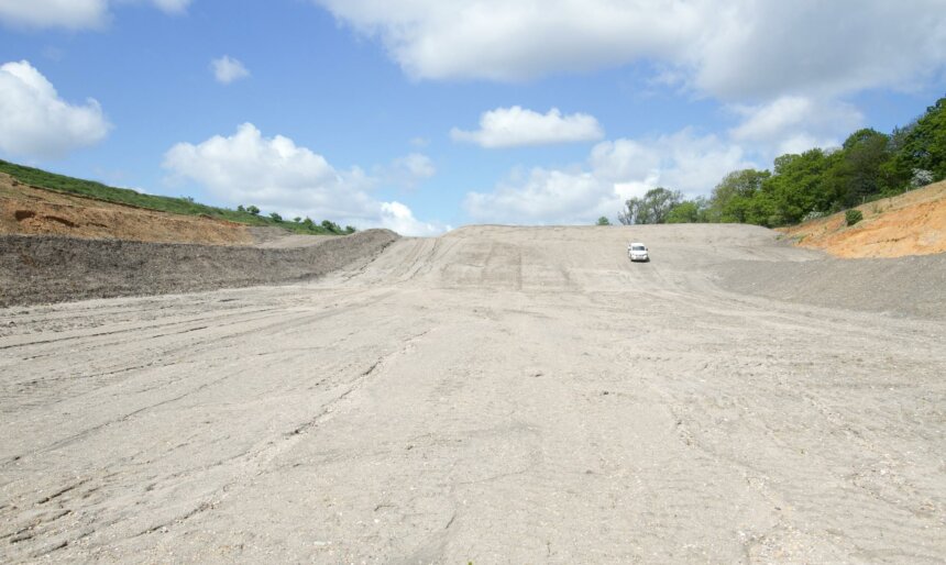 gravel sand clay quarry quarries