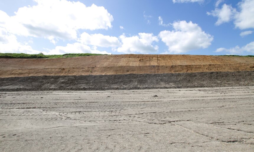 gravel sand clay quarry quarries