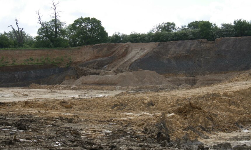 clay quarry Hertfordshire