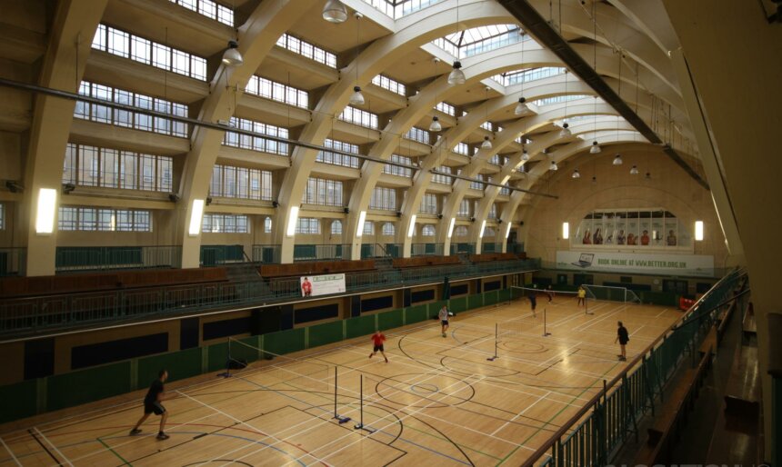 sport gym school big film location