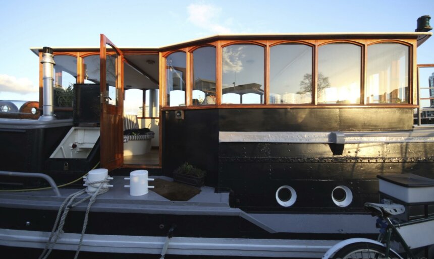 The Houseboat with modern interiors image 2