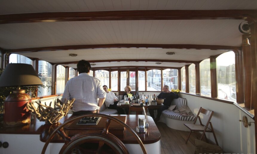 The Houseboat with modern interiors image 3