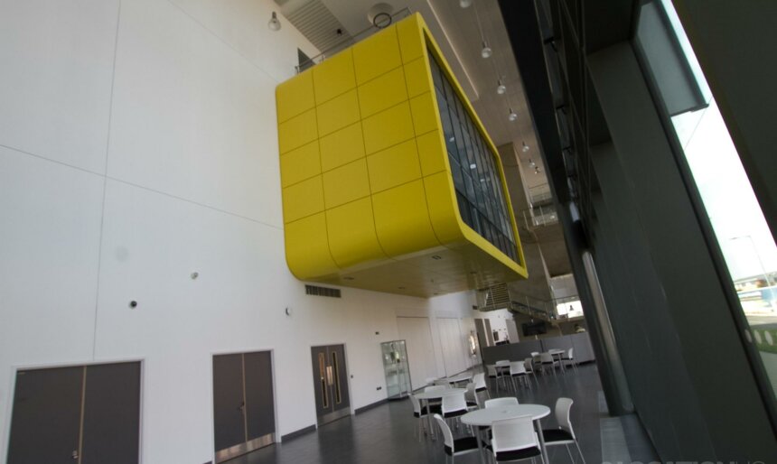 Vacnt modern lobby film location