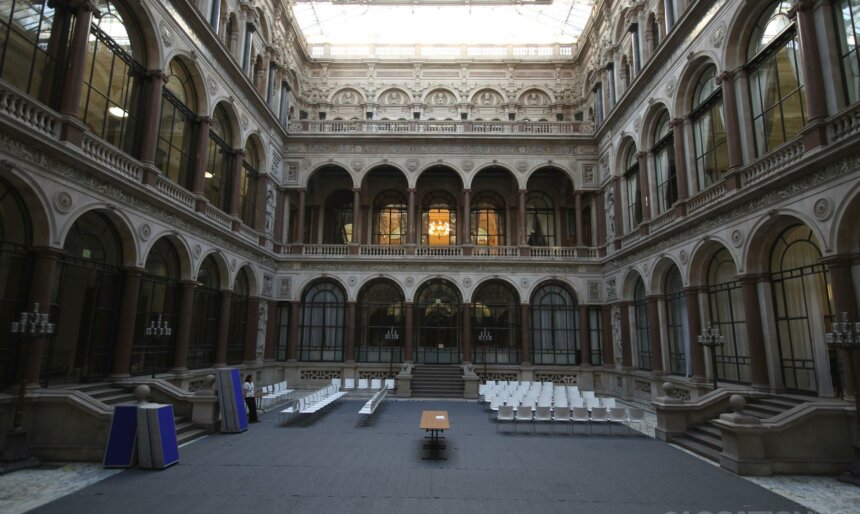 Middle East North African courtyard London