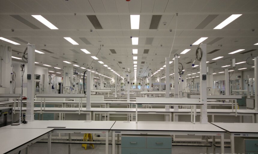 laboratory labs filming science building image 2