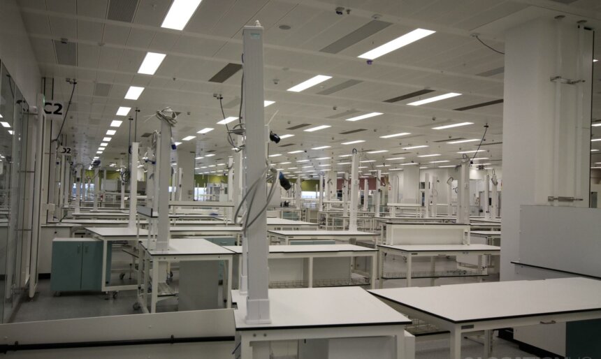 laboratory labs filming science building image 3