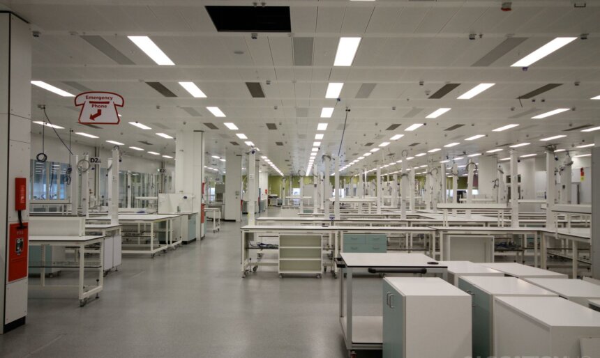 laboratory labs filming science building image 1