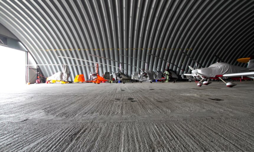 The Metal Military Hangar image 2