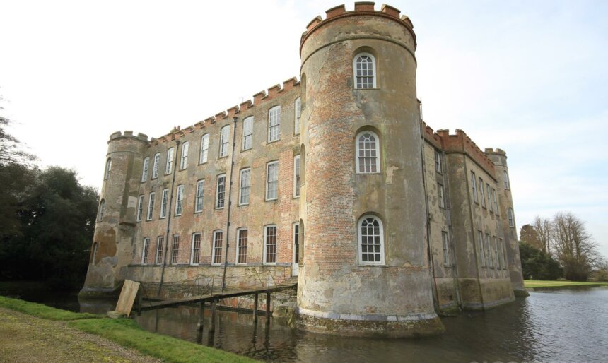 Grand decaying castle