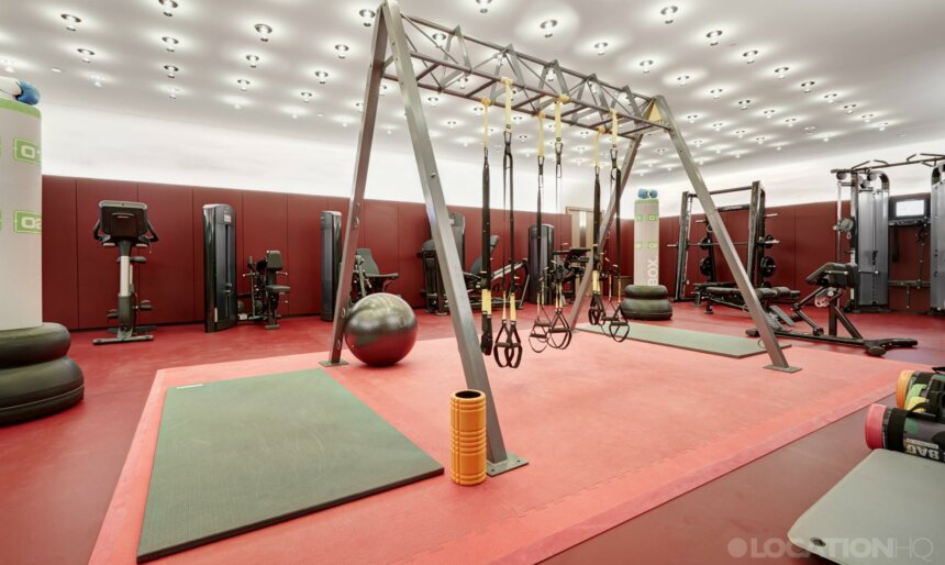 hotel gym filming film location London