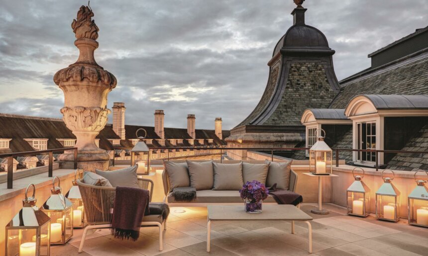 Penthouse apartment hotel filming film location