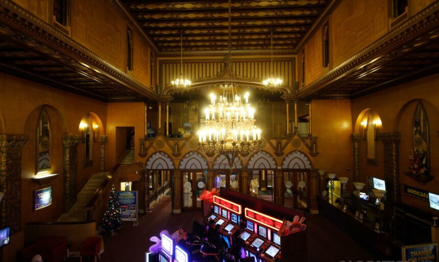 casino machines film location London