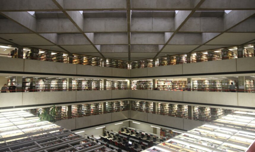 Brutalist Concrete Library image 1