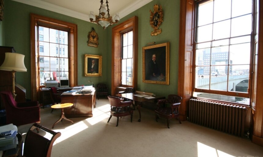 period office corner office London