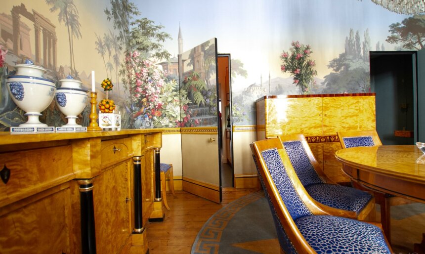 painted fresco walls film location