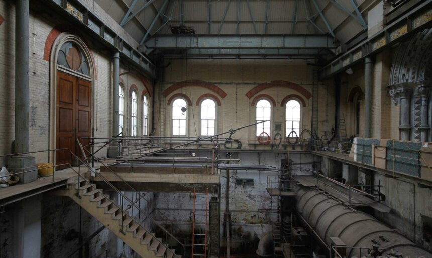 old factory water works film location