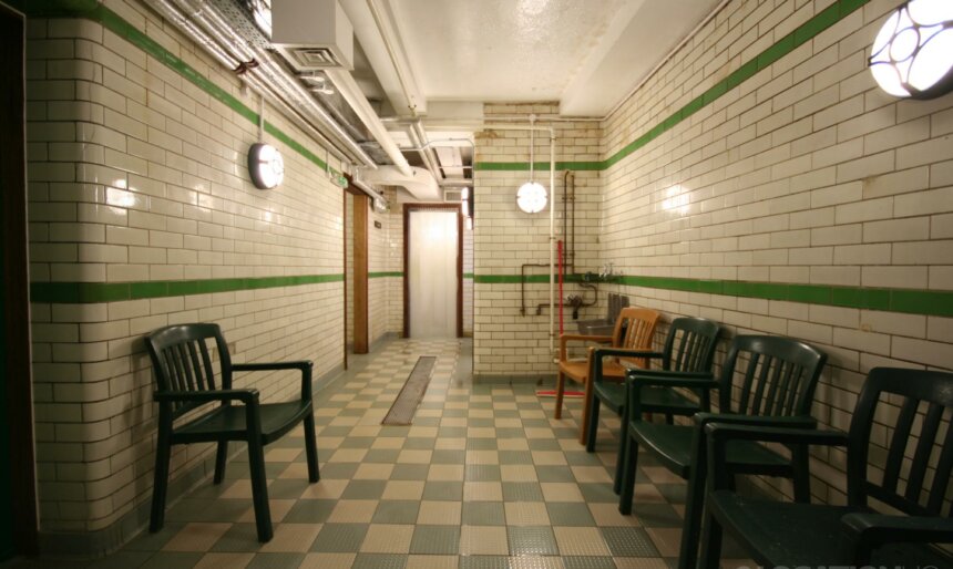 sauna film location London