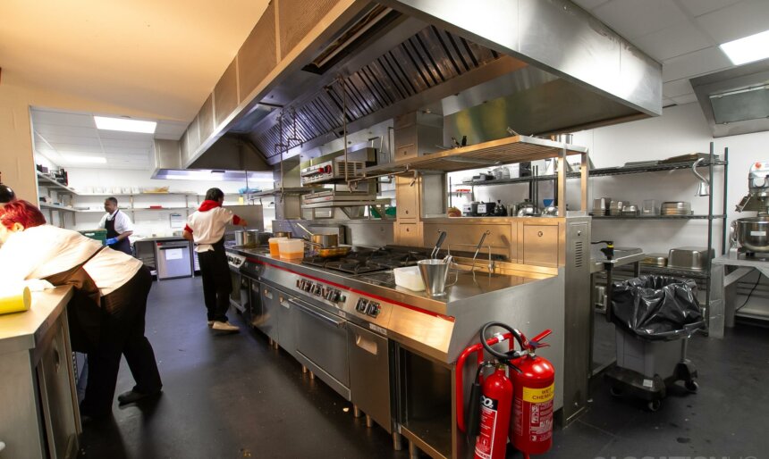 commercial kitchen film location