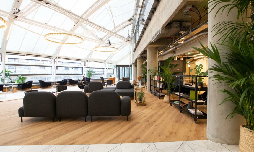 modern trendy office film location