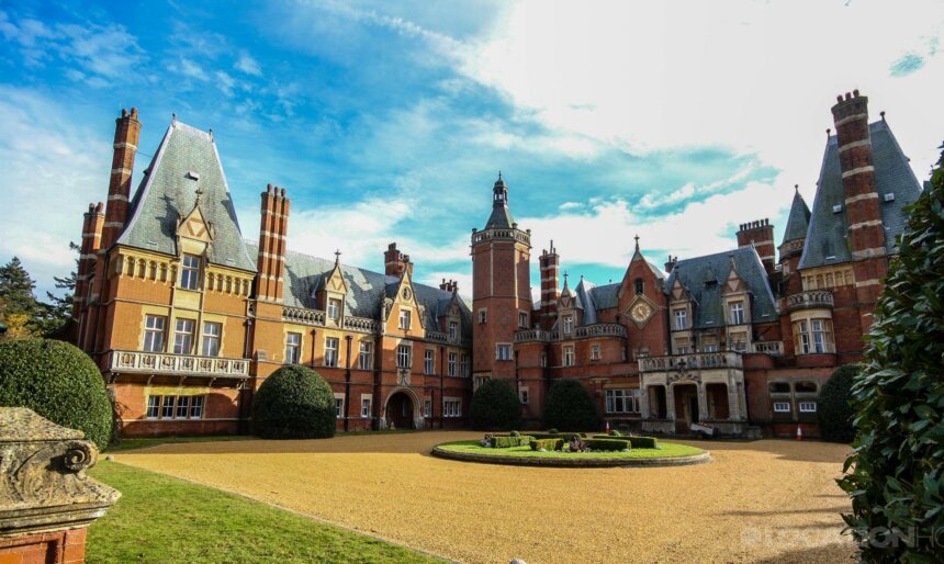 Gothic French Manor House filming