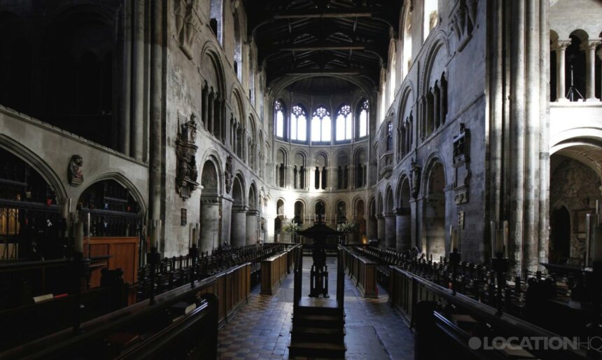 The Gothic Romanesque Church with Vaults image 3