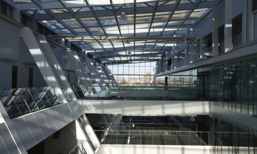 ultra Modern tech building