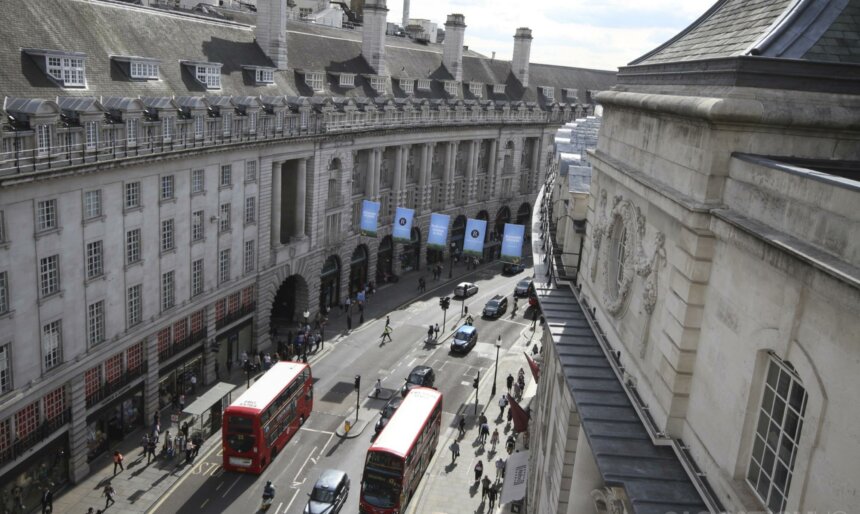 Regents street filming film location rooftop roof top roof-top