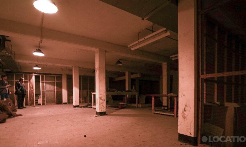 double height basement filming