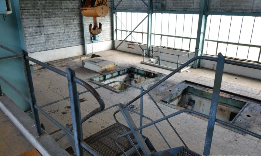 Industrial location filming