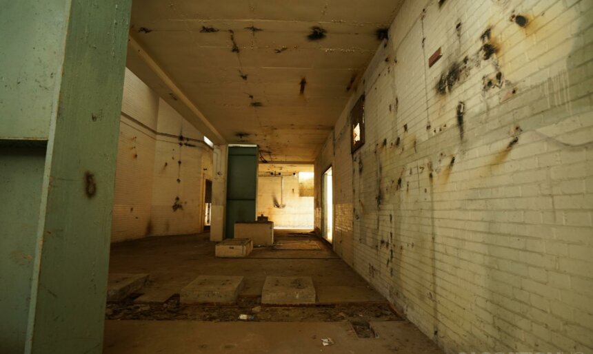 underground facility filming