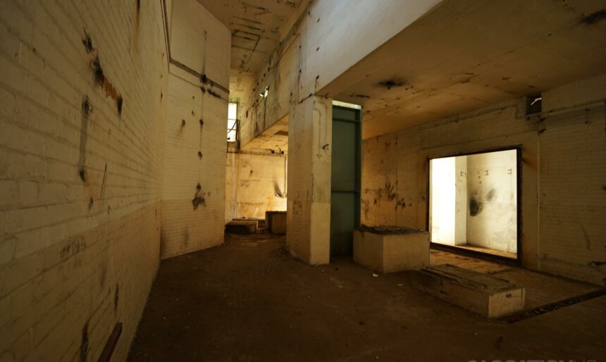 underground facility filming
