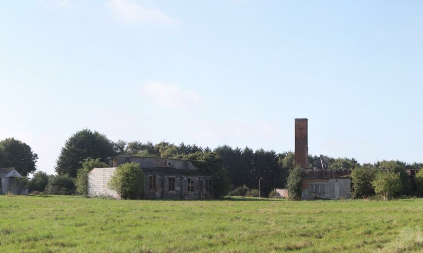 WWI WW1 military RAF base filming