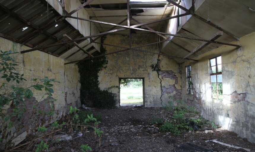 distressed derelict buildings filming