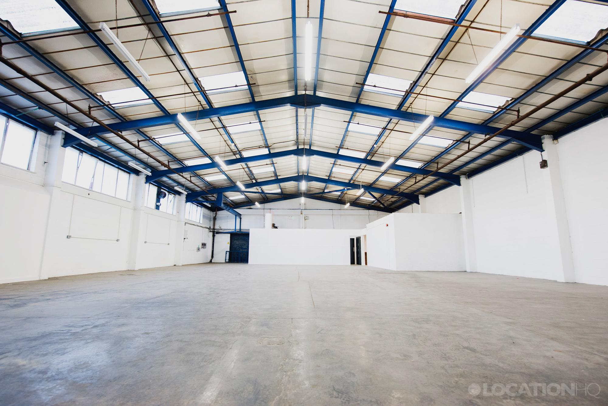 warehouse east London filming