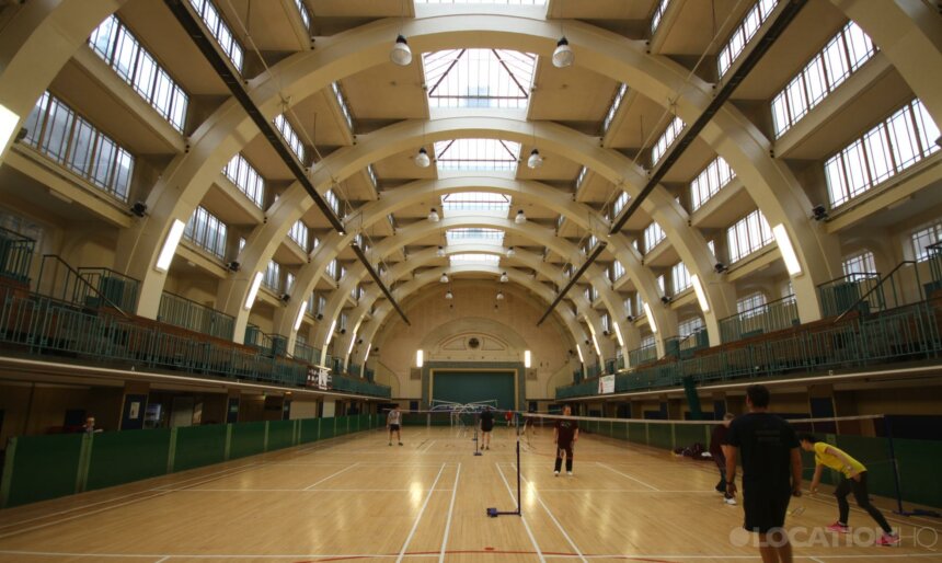 The Sports Hall with Vaulted Ceiling