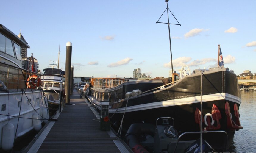 The Houseboat with modern interiors