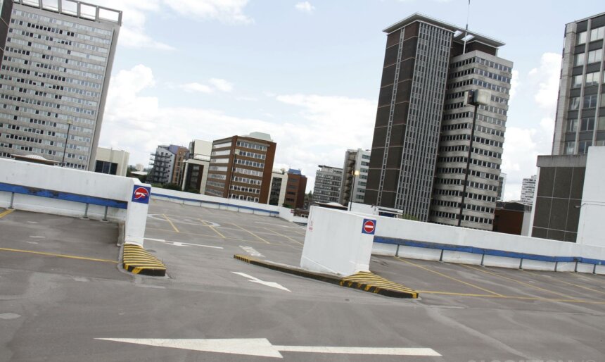 Rooftop Car Park Multi Story London