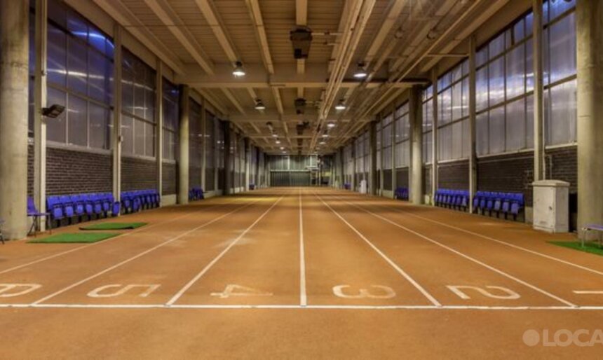 The Indoor Athletics Track